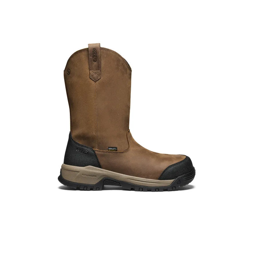 Men's Evanston Pull-On Waterproof Boot (Carbon Toe)