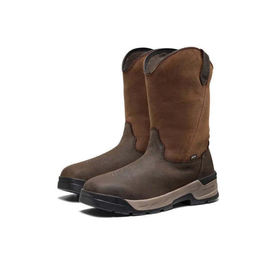 Men's Flatland Pull-On Waterproof Work Boot (Soft Toe) Secondary image