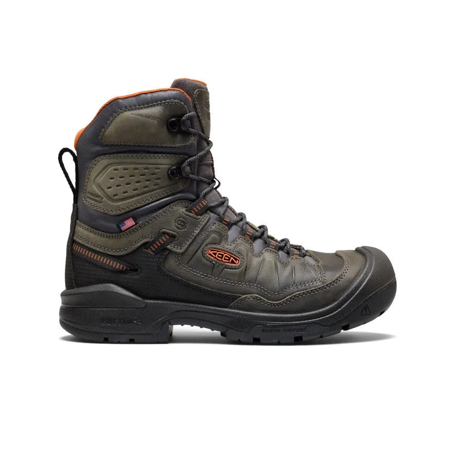 Men's Targhee IV 8" Waterproof Work Boot (Carbon Toe) Main image