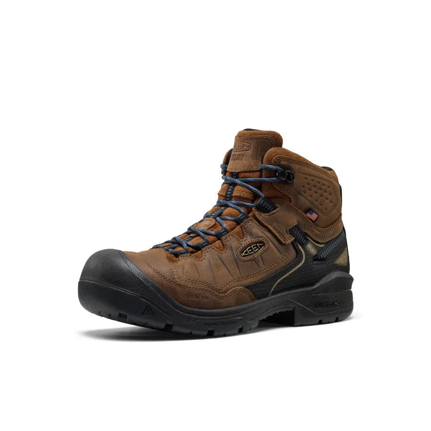 Men's Targhee IV LTR Waterproof Work Boot (Carbon Toe)