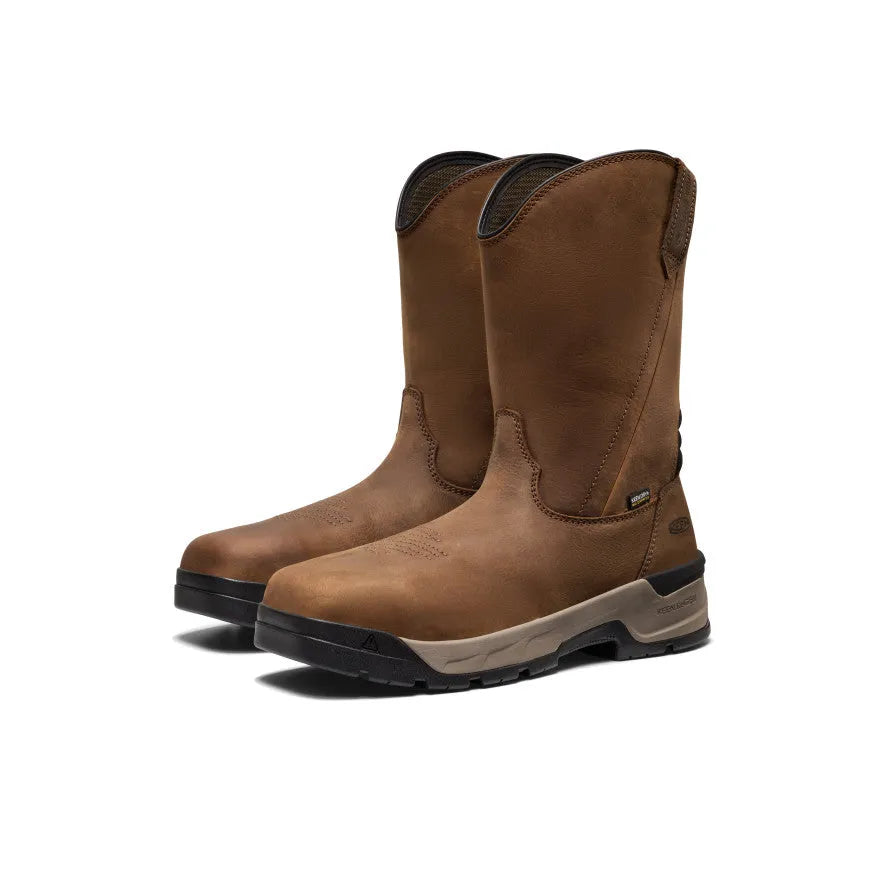 Men's Flatland Pull-On Waterproof Work Boot (Carbon Toe) Secondary image