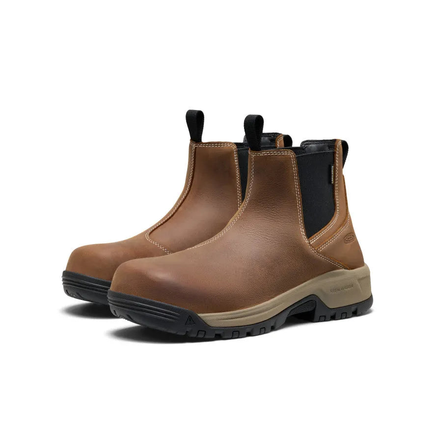 Men's Evanston Chelsea Waterproof Work Boot (Soft Toe) Secondary image