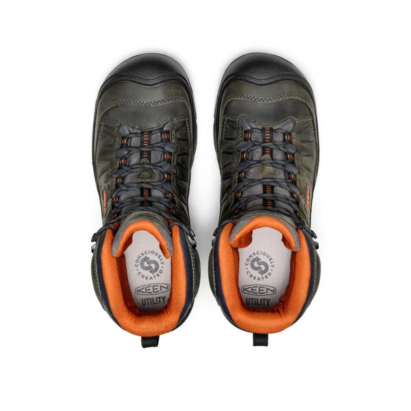 Men's Targhee IV 8" Waterproof Work Boot (Carbon Toe)