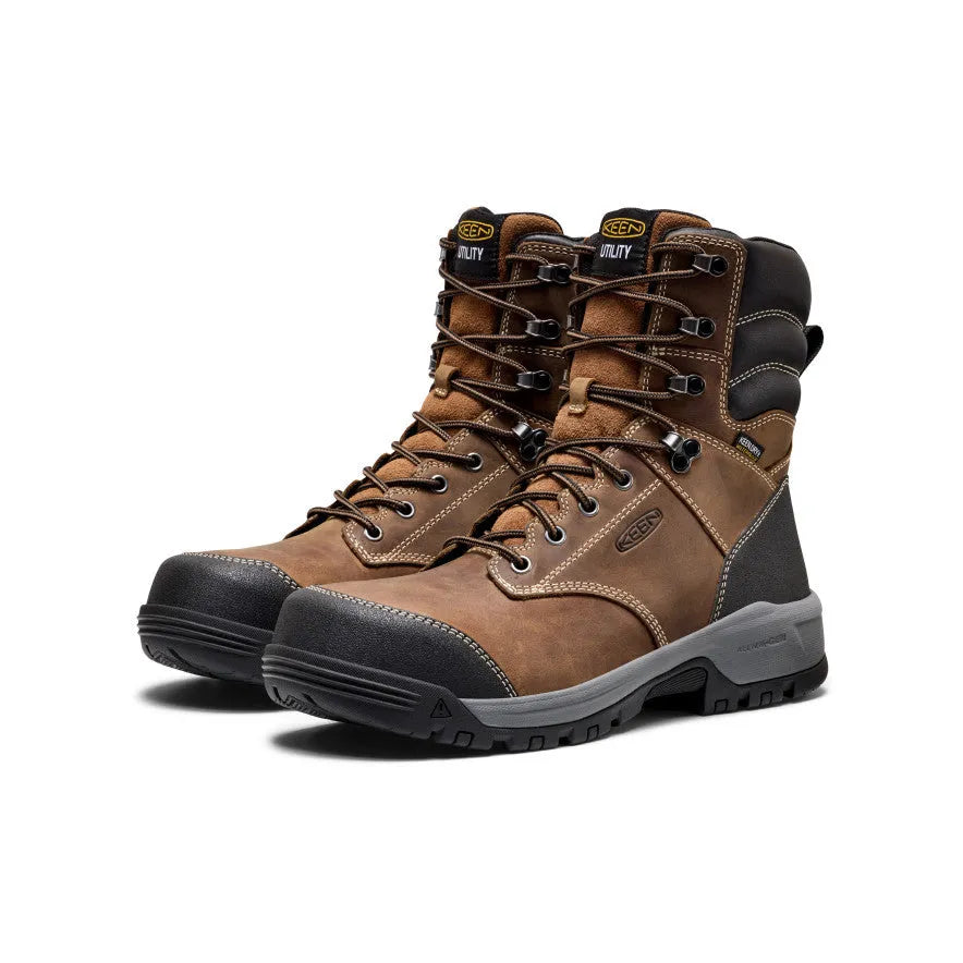 Men's Evanston 8" Waterproof Work Boot (Carbon Toe) Secondary image