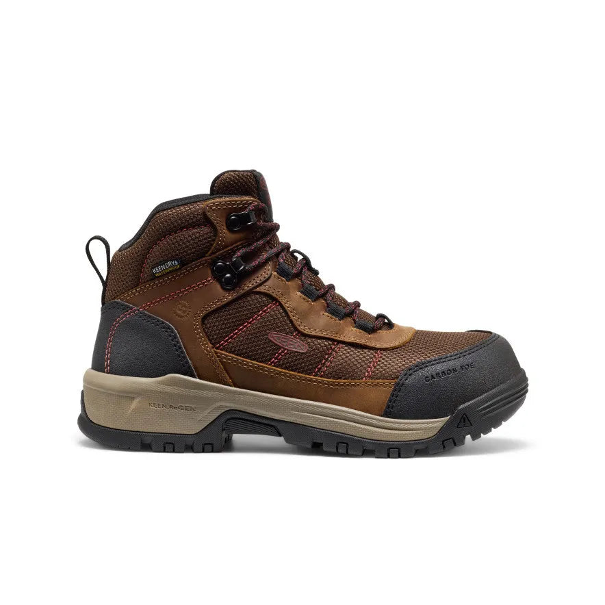 Women's Skokie Waterproof Work Boot (Carbon Toe)