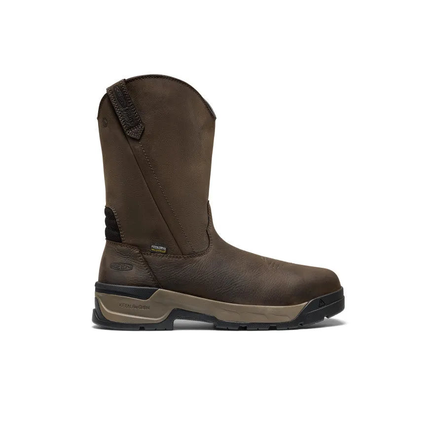 Men's Flatland Pull-On Waterproof Work Boot (Carbon Toe) Main image