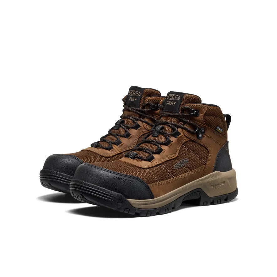 Men's Skokie Waterproof Work Boot (Carbon Toe) Secondary image