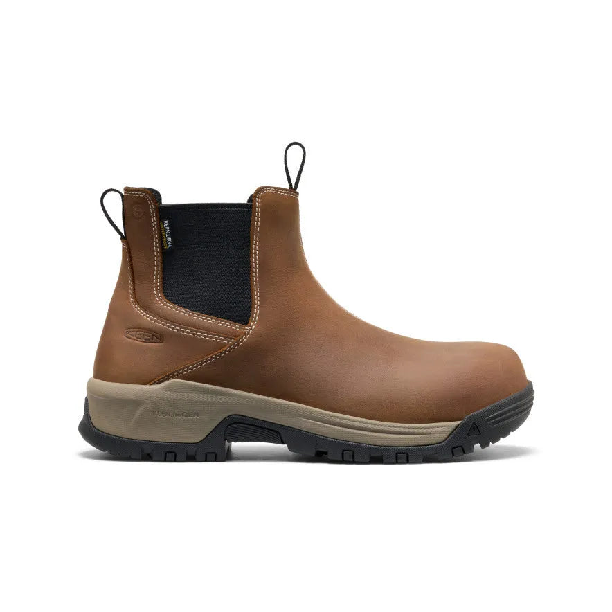 Men's Evanston Chelsea Waterproof Work Boot (Soft Toe) Main image
