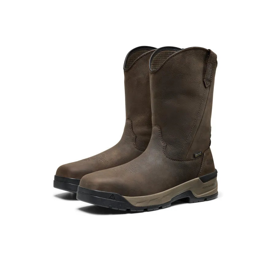 Men's Flatland Pull-On Waterproof Work Boot (Carbon Toe) Secondary image